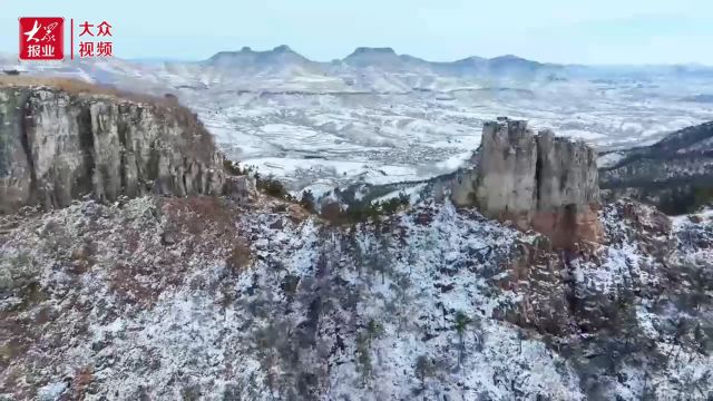 雪后沂蒙大地,如诗如画如歌