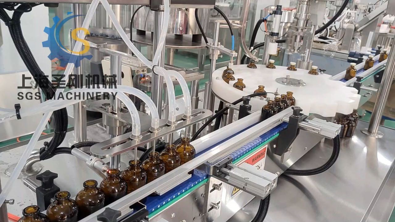 优化生产流程,西林瓶灌装压盖联动线助您一臂之力