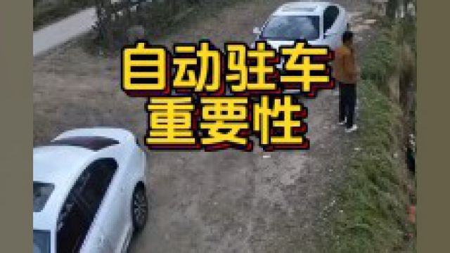 此时就可以知道自动驻车的重要性了 #自动驻车