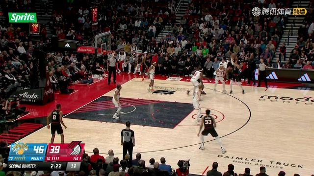 2023/24赛季NBA常规赛：尼克斯 VS 开拓者 全场回放