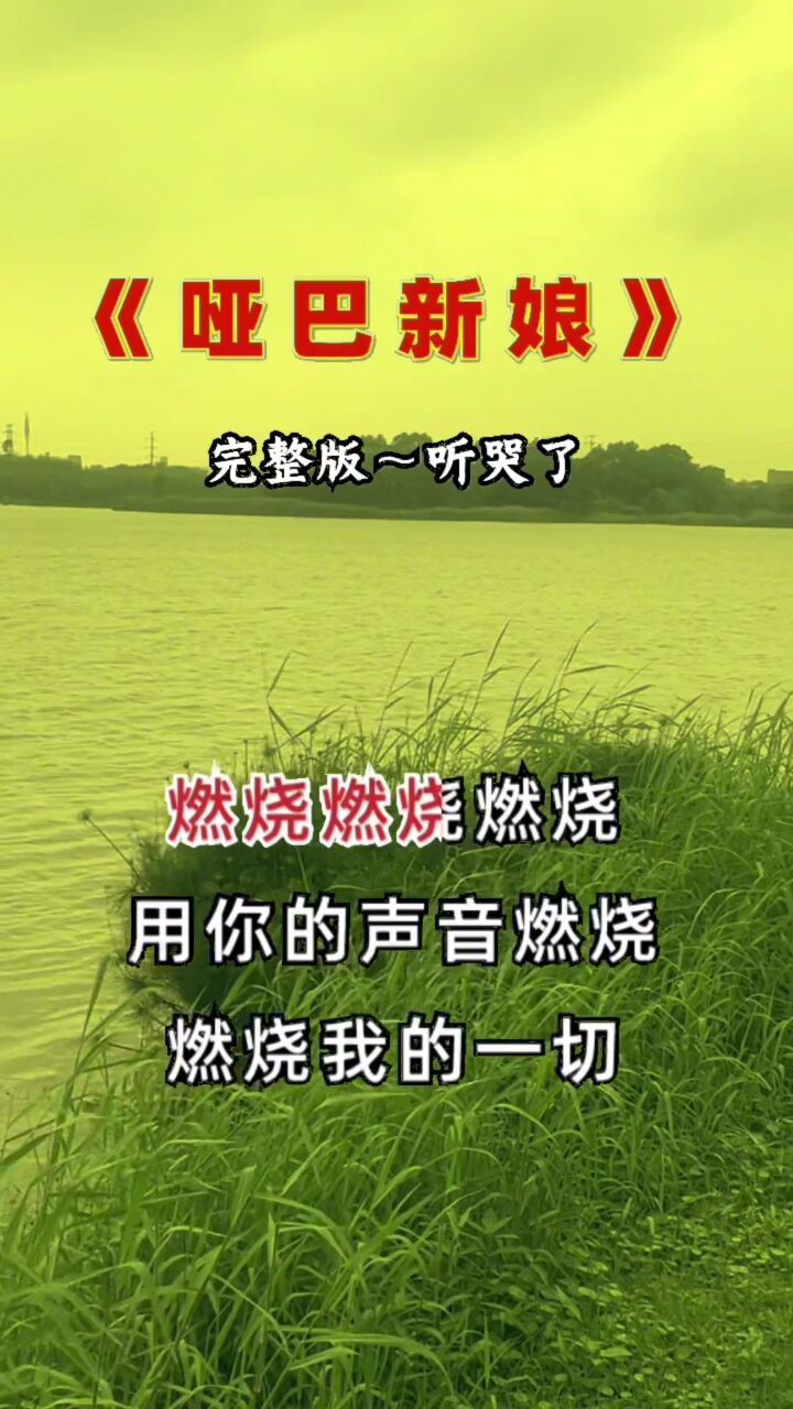 经典歌曲#哑巴新娘 #经典老歌 #哑巴新娘主题曲 #百听不厌