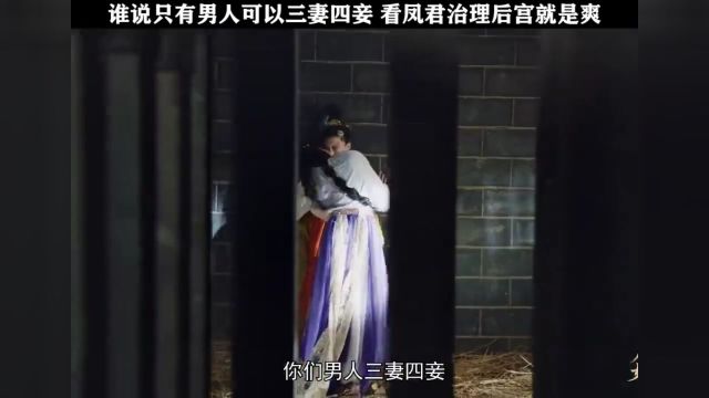 当男人成为三妻四妾,女君蔑视一切爽爆了