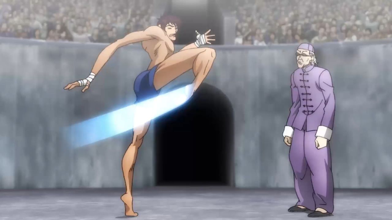 146岁老人一招弹指神功轻松赢下泰拳王?勇次郎vs刘海王大战开始!