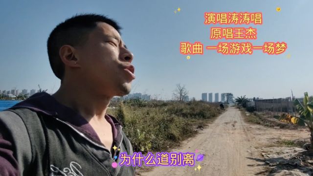 王杰的歌曲,一场游戏一场梦,完整版演唱