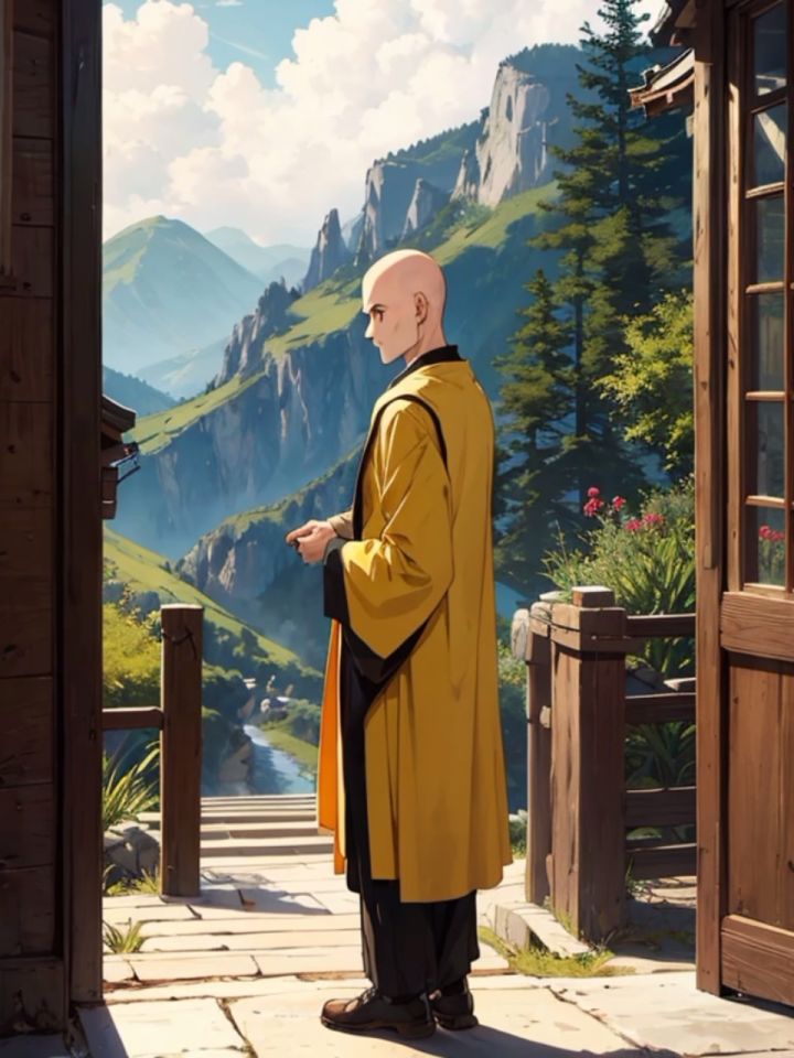 小和尚下山化缘之路