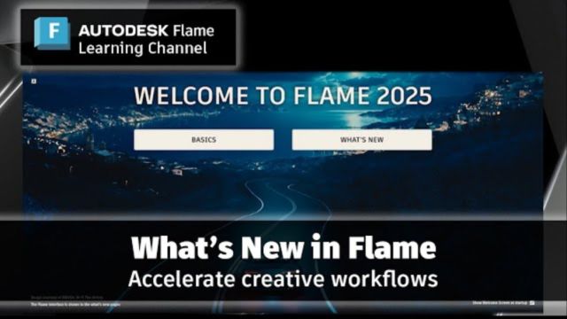 Autodesk Flame高端电影剪辑和特效制作软件V2025版 新功能