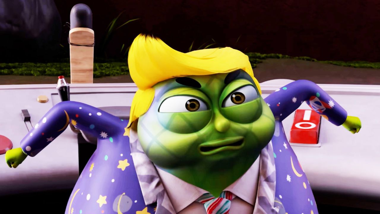 智慧光头强回来了,用镜子反射缩小手电筒的光芒,特靠谱被人类上了一课