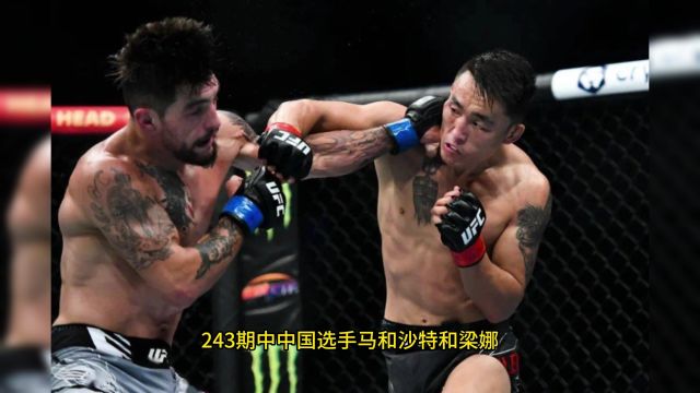 2024UFC格斗之夜(官方直播)马合沙特vs贝尼特斯~完整中文比赛