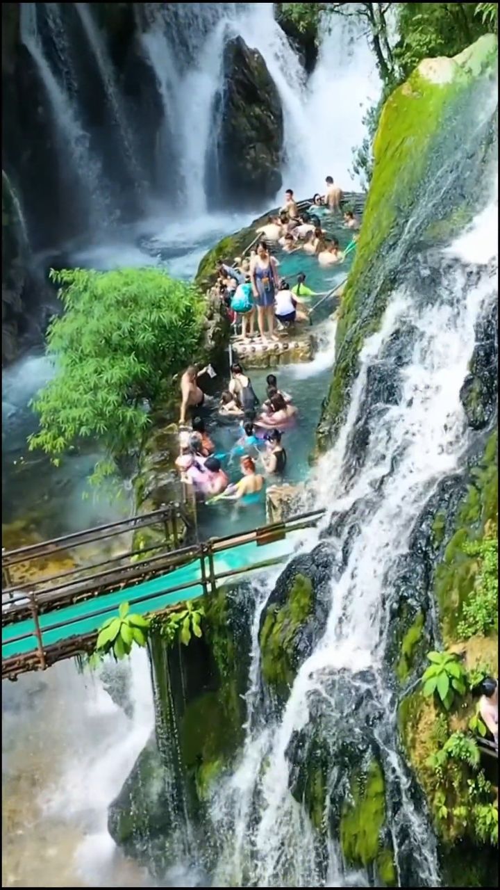 世界上最大的温泉瀑布——螺髻九十九里瀑布,一处与世隔绝的天然宝藏