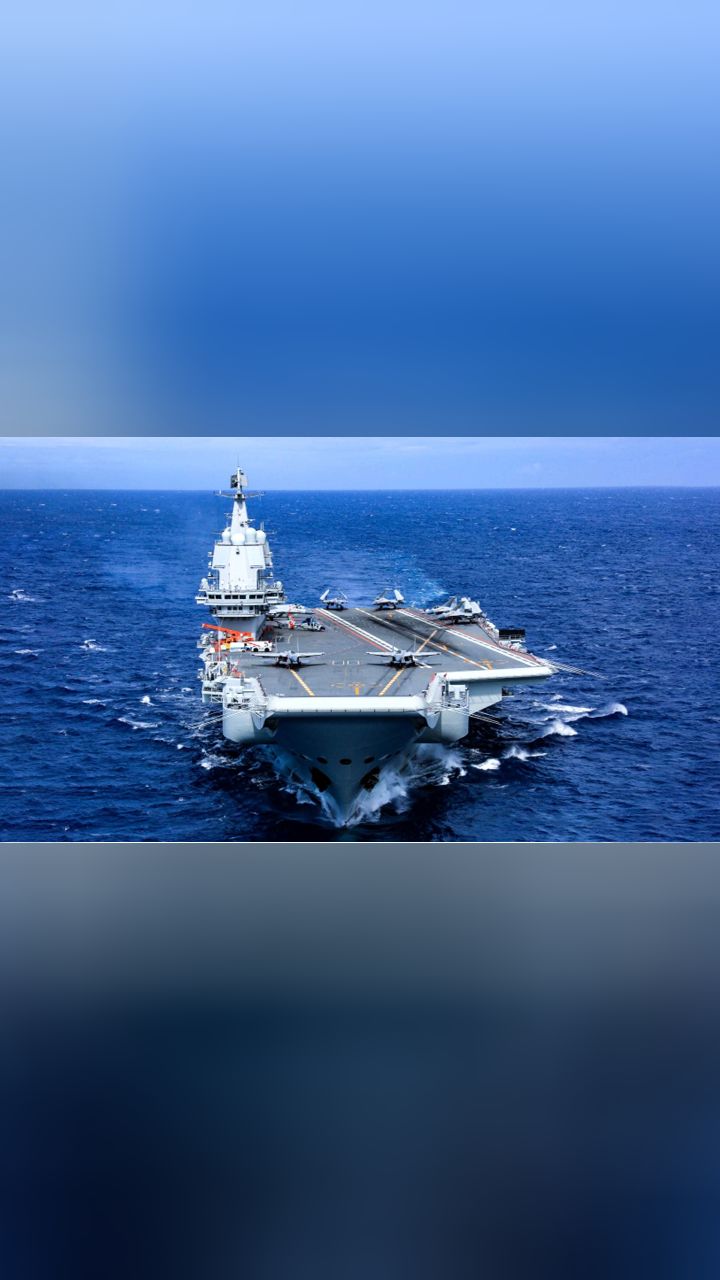 山东舰雷达锁定外军舰载无人机