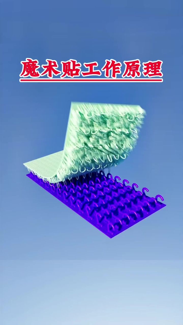 魔术贴工作原理