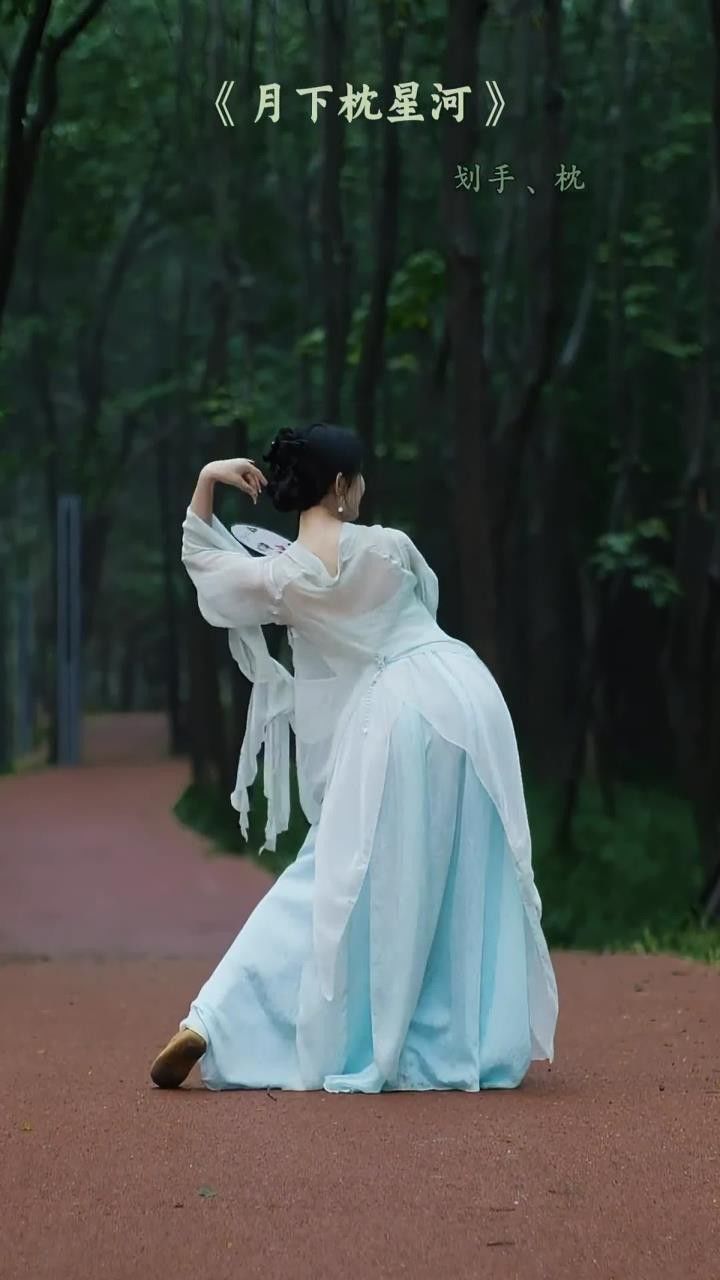 来个背面#古典舞#翻跳#零基础学舞蹈#月下枕星河#韩老师教你跳舞