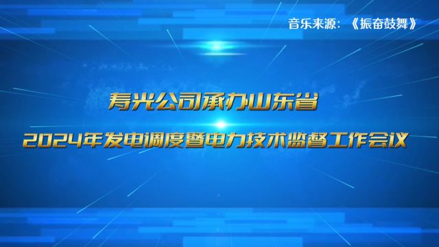 寿光公司承办山东省2024年发电调度暨电力技术监督工作会议