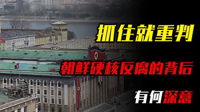 抓住就重判,皇亲国戚也不例外!朝鲜硬核反腐的背后,有何深意 