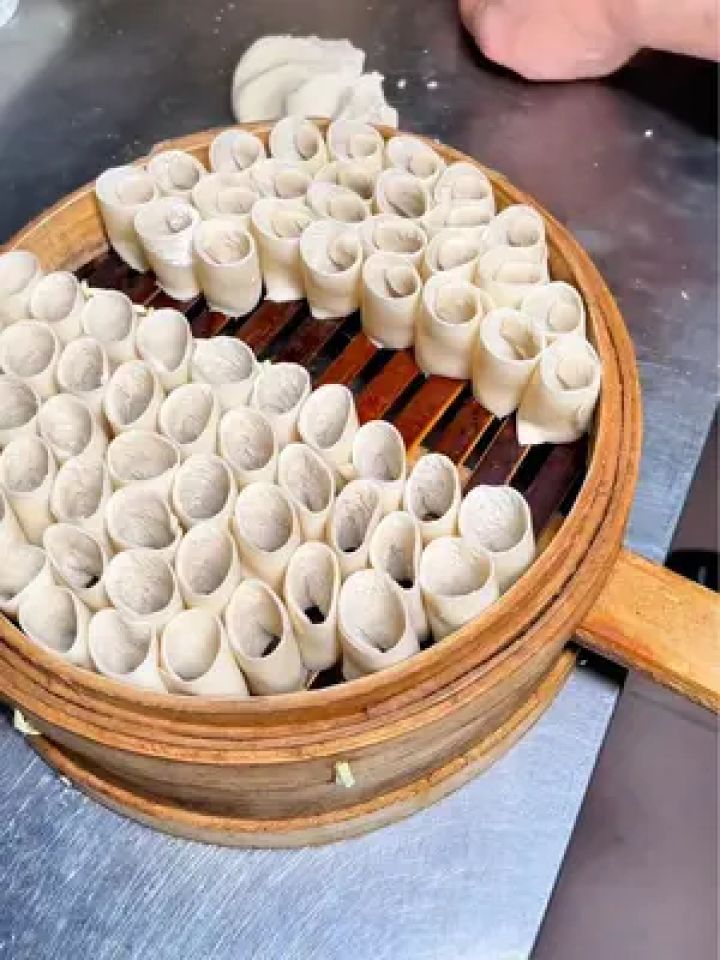 在这里莜面的各种做法都可以吃到#莜面 #莜面做法 #静乐莜面村 #莜面