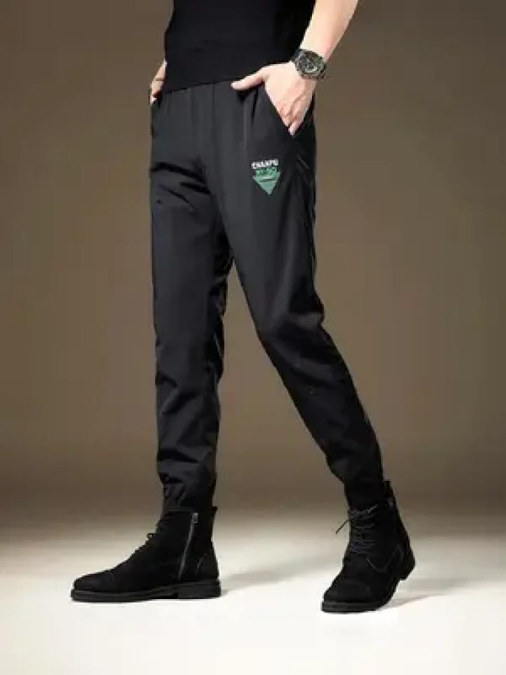 男休闲裤 #皮尔卡丹男裤 #宽松弹力束脚裤 #男士休闲裤 #休闲裤
