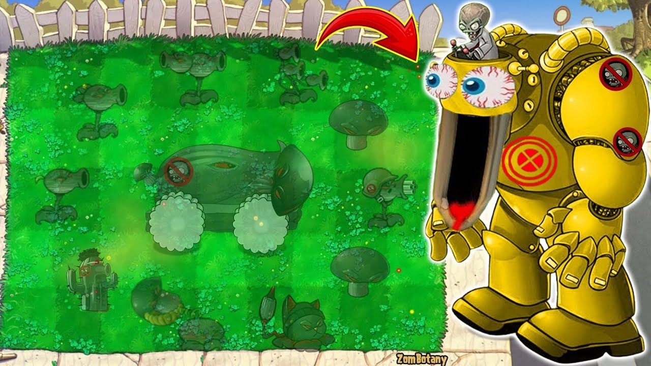 植物大战僵尸魔改版:肌肉巨人僵尸登场 防御力超级厉害