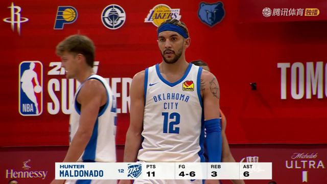 2024/25赛季NBA夏季联赛：太阳 VS 雷霆 全场回放