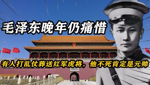 毛泽东晚年仍痛惜，有人打乱仗葬送红军虎将，他不死肯定是元帅