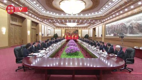 独家视频丨习近平同越共中央总书记、国家主席苏林会谈