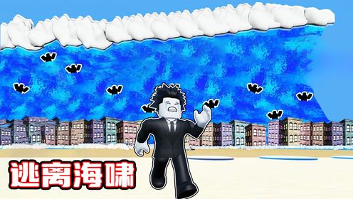 海啸来了，我能躲避海啸并跑到终点吗？ROBLOX