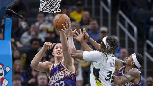 《NBA全场集锦》【纯享】太阳vs步行者精华回放 步行者全民皆兵6人得分上双送太阳4连败