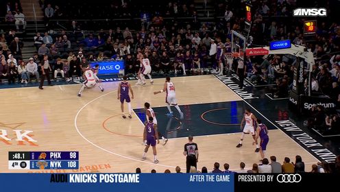 《NBA全场集锦》难度系数五颗星 阿奴诺比舒展身体空中转体360度将球放进篮筐