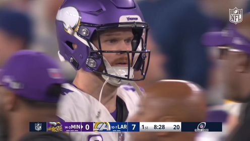 《NFL赛事》【原声】24/25赛季NFL外卡赛：维京人vs公羊 第一节