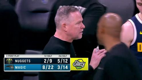 《NBA全场集锦》【回放】NBA常规赛：掘金vs魔术第4节中文解说回放