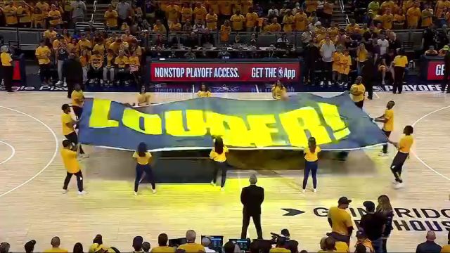 NBA季后赛：尼克斯vs步行者英文原声全场回放