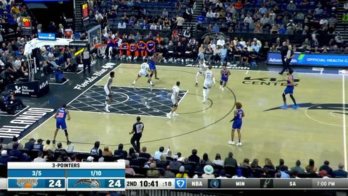 《NBA全场集锦》背后突施冷箭 安东尼眼疾手快送出火锅大餐