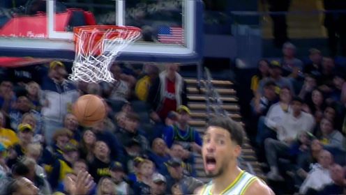 《NBA全场集锦》哈利伯顿不看人传球极具迷惑性 西亚卡姆心有灵犀完美终结