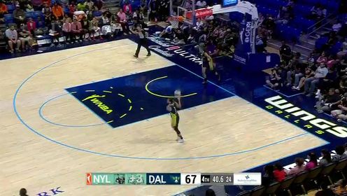 《WNBA》火力不减！杰琳开镜瞄准无解三分肆意轰筐
