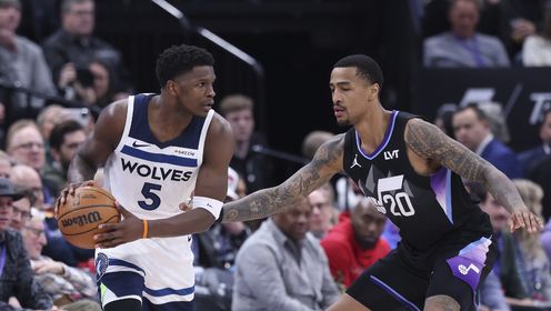 《NBA全场集锦》【纯享】森林狼vs爵士精华回放 爱德华兹狂砍36分11助攻带领森林狼轻取爵士