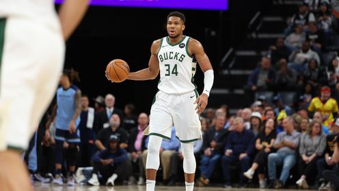 《NBA全场集锦》【球星】字母哥vs灰熊集锦 空砍37+11双拳难敌四手