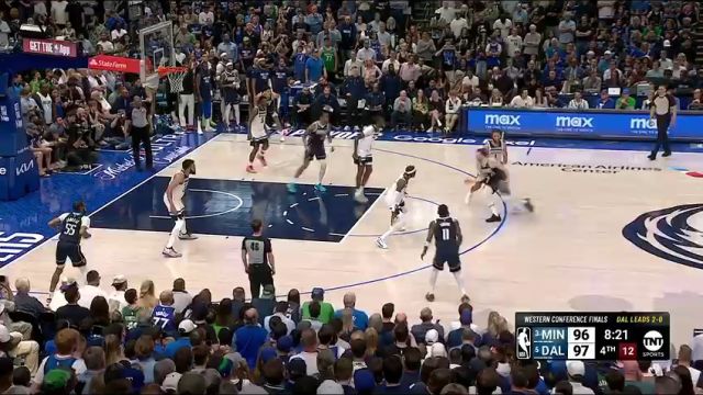 NBA季后赛：森林狼vs独行侠第4节中文解说回放
