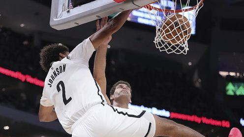 《密尔沃基雄鹿》【球星】约翰逊vs雄鹿集锦 13中8怒砍29+5+3末节独得10分助队取胜