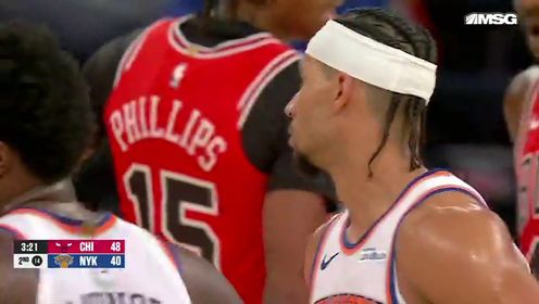 《NBA全场集锦》公牛vs尼克斯第2节英文原声回放