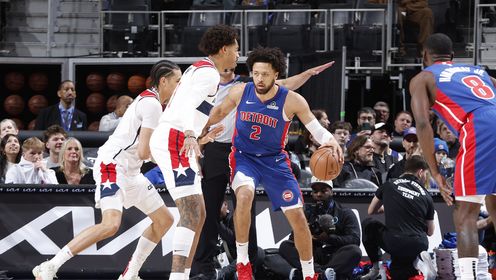 《NBA全场集锦》【纯享】奇才vs活塞精华回放 坎宁安27+8+10准三双数据带领活塞轻取奇才