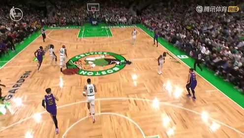 《波士顿凯尔特人》NBA常规赛：湖人vs凯尔特人皓篮球二路解说全场回放
