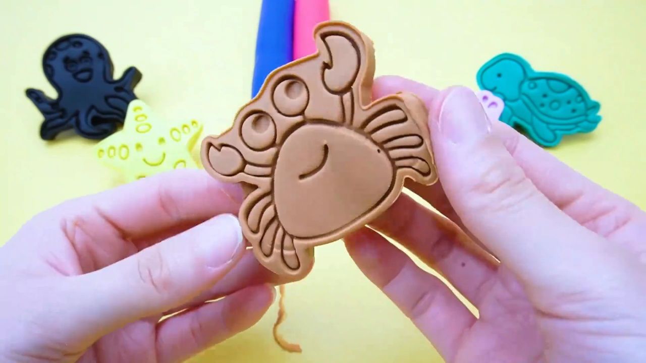 趣味彩泥玩具 制作多种海洋动物!_79精彩片段