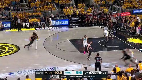 《NBA全场集锦》【回放】骑士vs步行者G3第4节中文解说回放