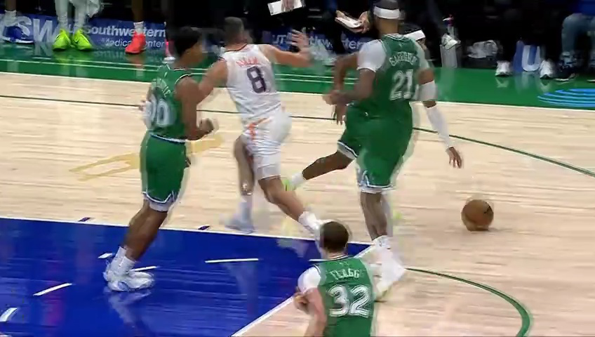 NBA常规赛：太阳vs独行侠第4节中文解说回放