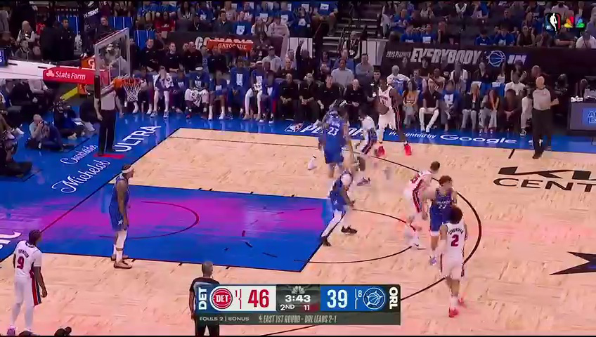 活塞vs魔术第2节中文解说回放