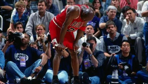 1997年NBA总决赛G5乔丹流感之战 公牛vs爵士下半场