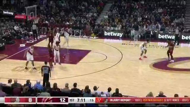 开拓者vs骑士中文解说全场回放