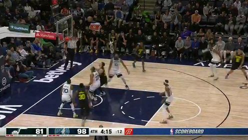《NBA全场集锦》【回放】爵士vs森林狼第4节中文解说回放