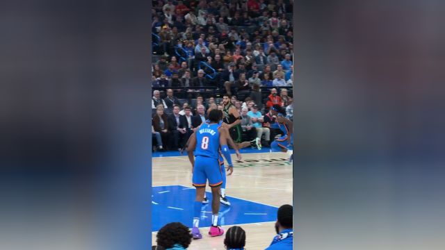 多尔特处处紧逼 无奈塔图姆技高一筹抬手命中