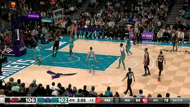 关键时刻必须杀篮下 巴特勒长驱直入打成2+1