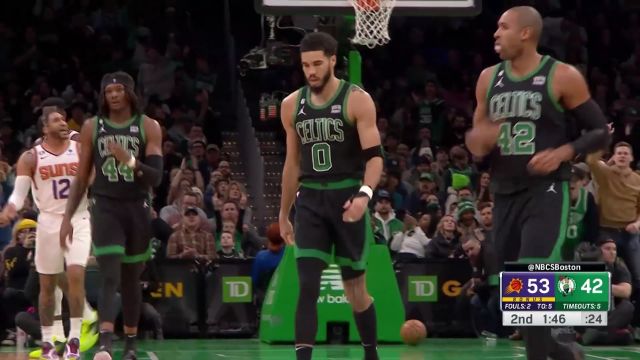 回顾凯尔特人vs太阳过往交战记录 双探花大战杜兰特比尔谁能更胜一筹